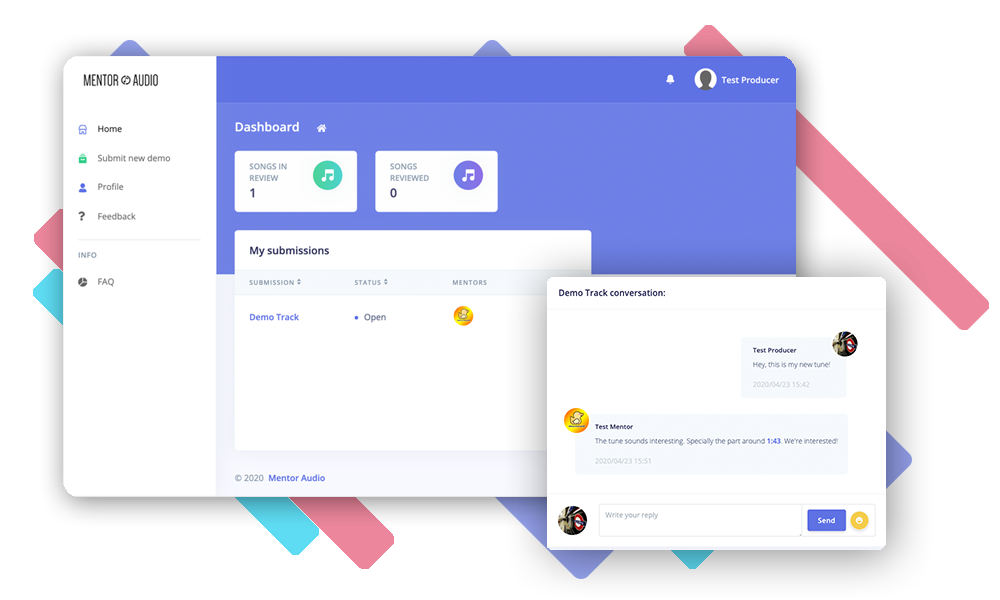 Artist Dashboard